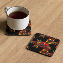 Load image into Gallery viewer, Black Rose Coaster
