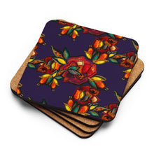 Load image into Gallery viewer, Black Rose Coaster
